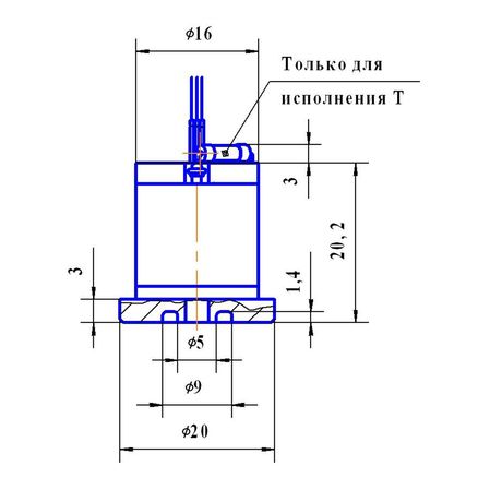 Тензопреобразователь DD 2,5; DD 2,5-T