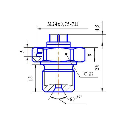 Тензопреобразователь HD 100(160...500)-...-MВ1(MВ2)