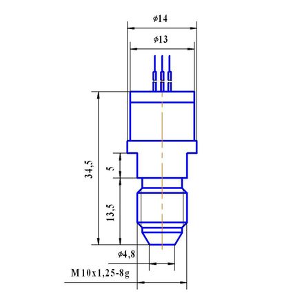 Тензопреобразователь MC 1,6(2,5...10)-...