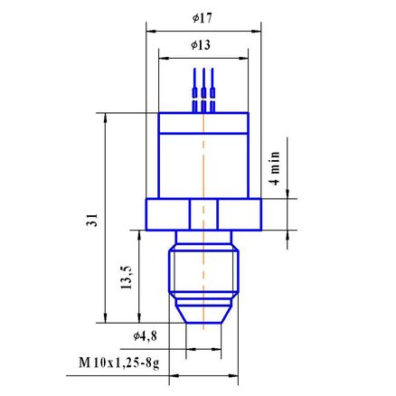 Тензопреобразователь MD 1,6(2,5...10)-...