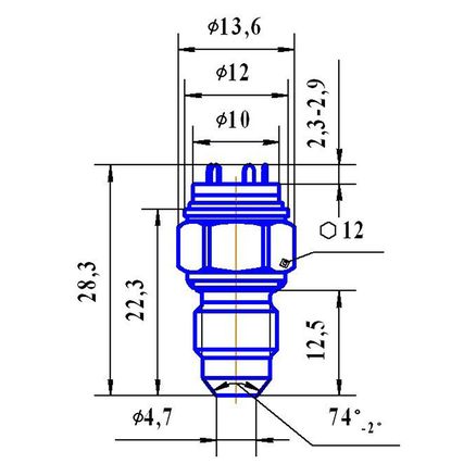 Тензопреобразователь MP 1(1,6...150)-...