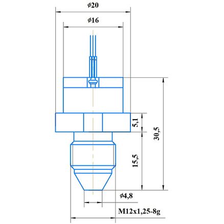 Тензопреобразователь D25(40…150)-